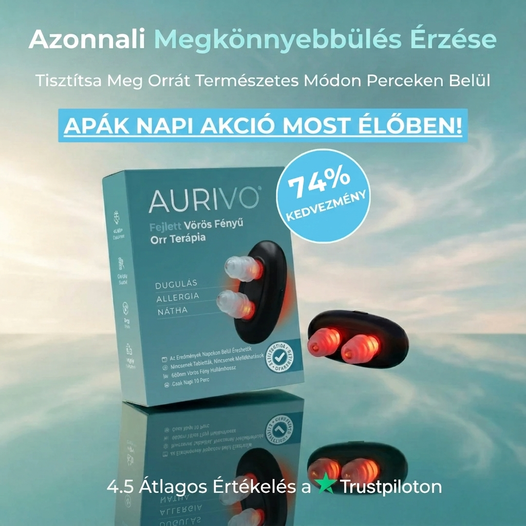 Aurivo – Vörösfényes Orrenyhítő